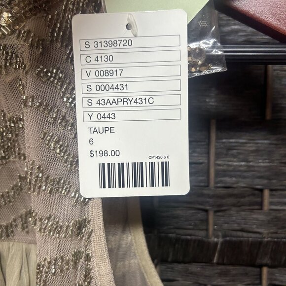 Anthropologie Moulinette Soeurs Beaded Dress size 6 - Picture 7 of 11